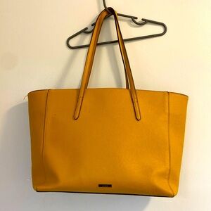 Mustard yellow Aldo tote purse